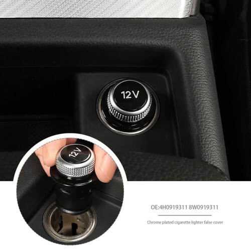 12V Volt Socket Cigarette Lighter Dummy Cover 4H0919311 for Audi A3 A4 A6 A7 Q3 2