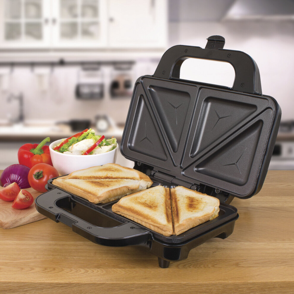 Quest 35630 2-Slice Deep Fill Toasted Sandwich Maker / Stainless Steel