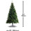 (6ft / 180cm) Best Artificial Colorado Pine Hinged Indoor Christmas Tree With Full Mixed Tips 2