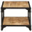 VidaXL vidaXL Solid Rough Mango Wood Coffee Table Couch Side End Accent Console Table 3