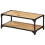 VidaXL vidaXL Solid Rough Mango Wood Coffee Table Couch Side End Accent Console Table 11