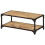 VidaXL vidaXL Solid Rough Mango Wood Coffee Table Couch Side End Accent Console Table 1