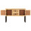 VidaXL vidaXL Rough Mango Wood Sideboard Wooden Home Console End Table Side Cabinet 8