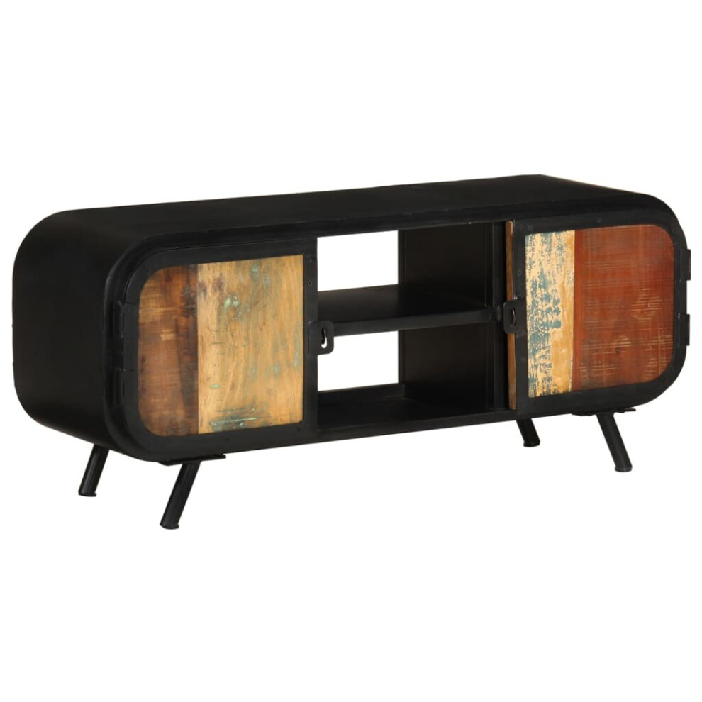 Vidaxl Tv Cabinet Solid Reclaimed Wood Living Room Lowboard Sideboard Tv Stand