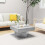 VidaXL vidaXL Coffee Table Concrete Grey Engineered Wood Living Room Couch Sofa Table 1