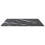 VidaXL vidaXL Table Top Black Tempered Glass with Marble Design Dining Table Top Set 4