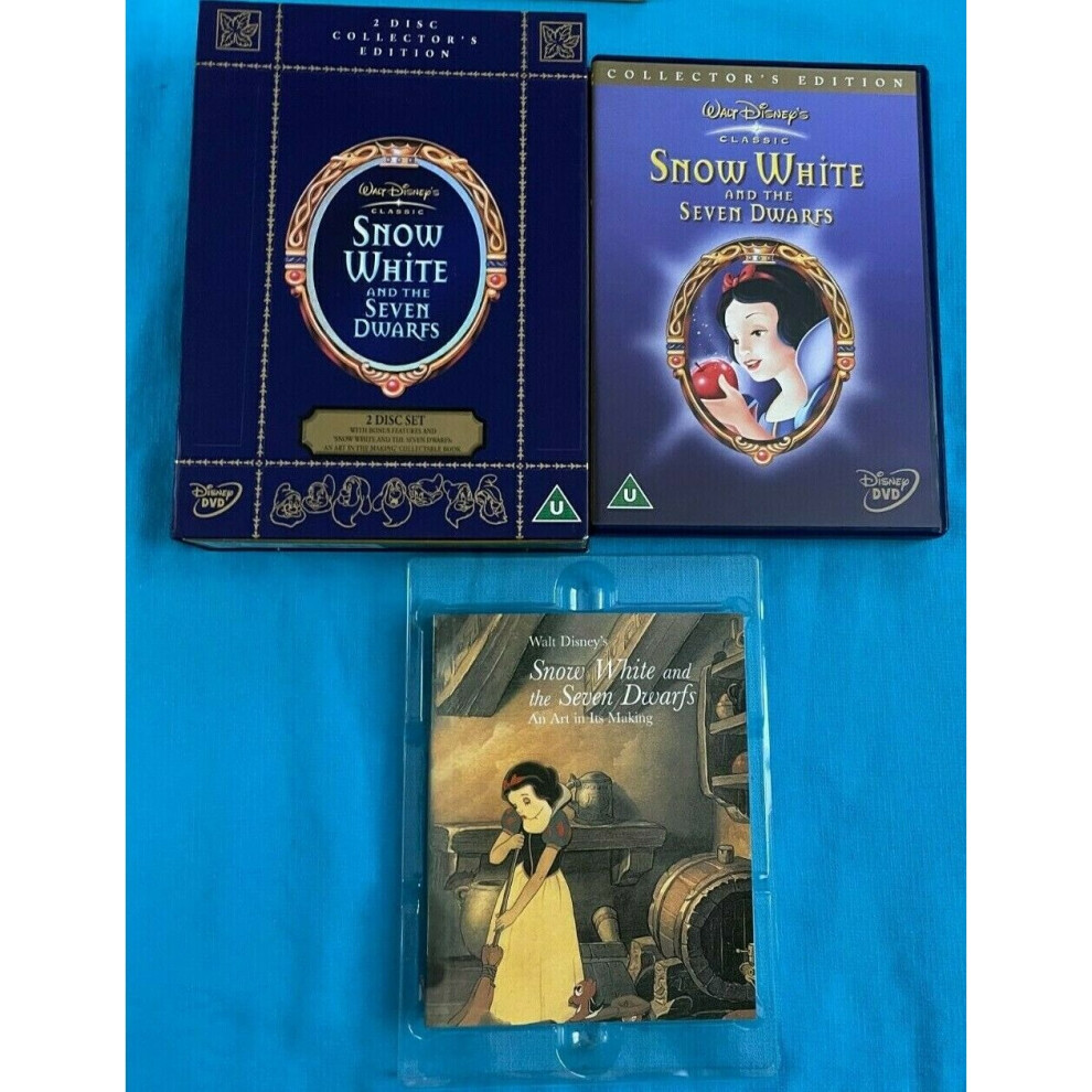 Snow White And The Seven Dwarfs DVD 2-Disc Collector's Edition Box 