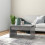 VidaXL vidaXL Coffee Table End Table Accent Side Table Concrete Grey Engineered Wood 1