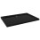 VidaXL vidaXL Rectangular ABS Shower Base Tray Black Bathroom Plumbing Shower Parts 2