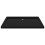 VidaXL vidaXL Rectangular ABS Shower Base Tray Black Bathroom Plumbing Shower Parts 3