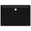 VidaXL vidaXL Rectangular ABS Shower Base Tray Black Bathroom Plumbing Shower Parts 5