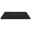 VidaXL vidaXL Rectangular ABS Shower Base Tray Black Bathroom Plumbing Shower Parts 3