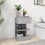 VidaXL vidaXL Bedside Cabinet Concrete Grey Engineered Wood Table Storage Cabinet 1