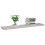 VidaXL vidaXL Floating Wall Shelf Concrete Grey MDF Home Bookcase Wall Board CD Rack 3