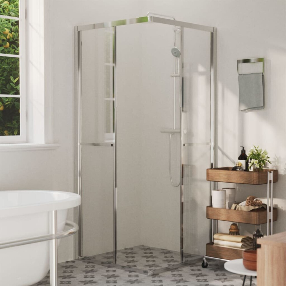 vidaXL Shower Cabin ESG Bathroom Shower Enclosure Cabinet Screen Cabin Cubicle