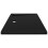 VidaXL vidaXL Rectangular ABS Shower Base Tray Black Bathroom Plumbing Shower Parts 4
