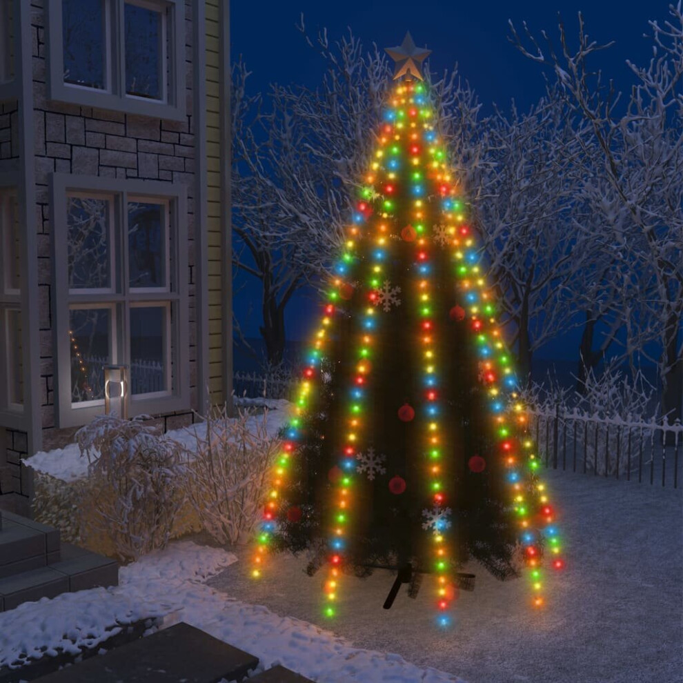 Vidaxl Christmas Tree Net Lights With 400 Leds Colourful 400 Cm Fairy Light