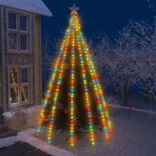 vidaXL Tree Lights with 500 LEDs Colourful 500 cm Indoor Outdoor Xmas Light