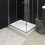 VidaXL vidaXL Rectangular ABS Shower Base Tray Plumbing Fixture Hardware Shower Parts 1