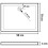 VidaXL vidaXL Rectangular ABS Shower Base Tray Plumbing Fixture Hardware Shower Parts 7