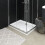 VidaXL vidaXL Rectangular ABS Shower Base Tray Plumbing Fixture Hardware Shower Parts 1