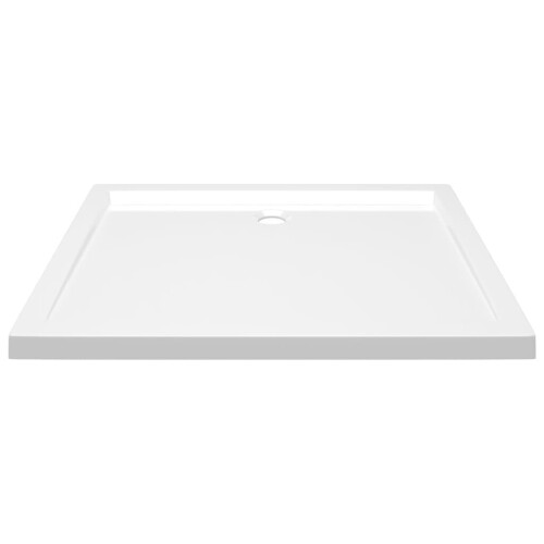 VidaXL vidaXL Rectangular ABS Shower Base Tray Plumbing Fixture Hardware Shower Parts 2