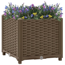 vidaXL Hochbeet 40x40x38 cm Polypropylen