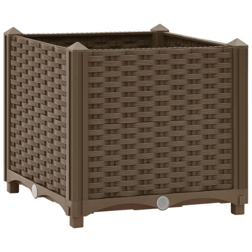 VidaXL vidaXL Hochbeet 40x40x38 cm Polypropylen 1