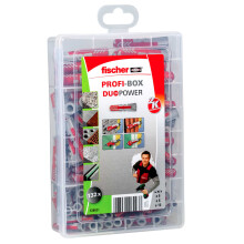 Fischer Plug Set 132 Piece Home Workshop Garage Wall Plug Drywall Anchor Set