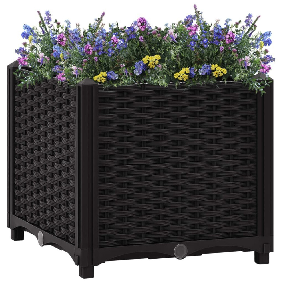 Vidaxl Raised Bed Polypropylene Garden Planter Flower Box Pot Planting Bed