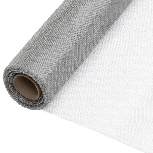 VidaXL vidaXL Netze 60 x 500 cm Mesh Edelstahl 201 Silber