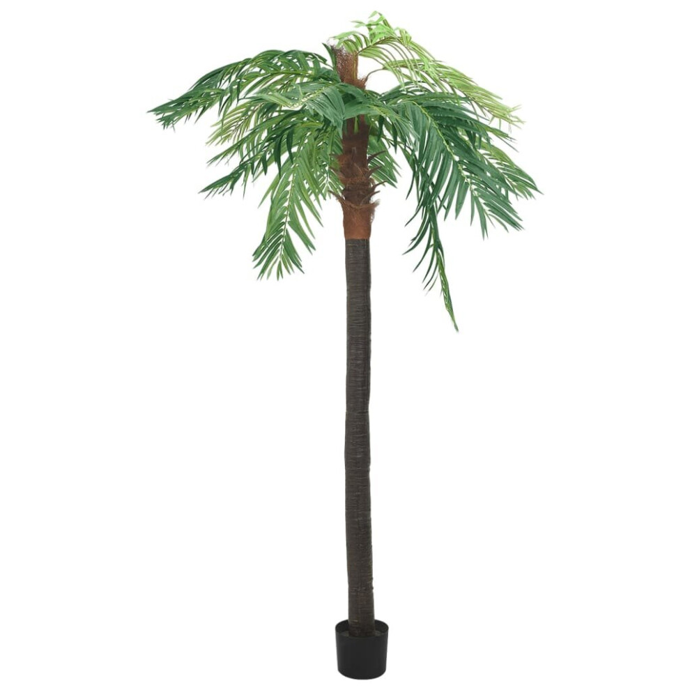 vidaXL Artificial Phoenix Palm with Pot 305 cm Green Home Indoor Floral Decor