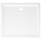 VidaXL vidaXL Rectangular ABS Shower Base Tray White Bathroom Plumbing Shower Parts 5