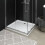 VidaXL vidaXL Rectangular ABS Shower Base Tray White Bathroom Plumbing Shower Parts 1