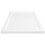VidaXL vidaXL Rectangular ABS Shower Base Tray White Bathroom Plumbing Shower Parts 4