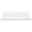 VidaXL vidaXL Rectangular ABS Shower Base Tray White Bathroom Plumbing Shower Parts 4