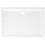VidaXL vidaXL Rectangular ABS Shower Base Tray White Bathroom Plumbing Shower Parts 5