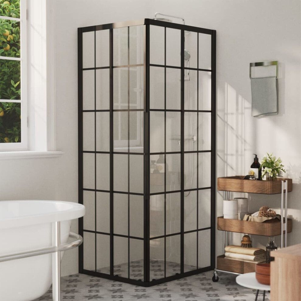 vidaXL Shower Cabin ESG Bathroom Shower Enclosure Cabinet Screen Cabin Cubicle