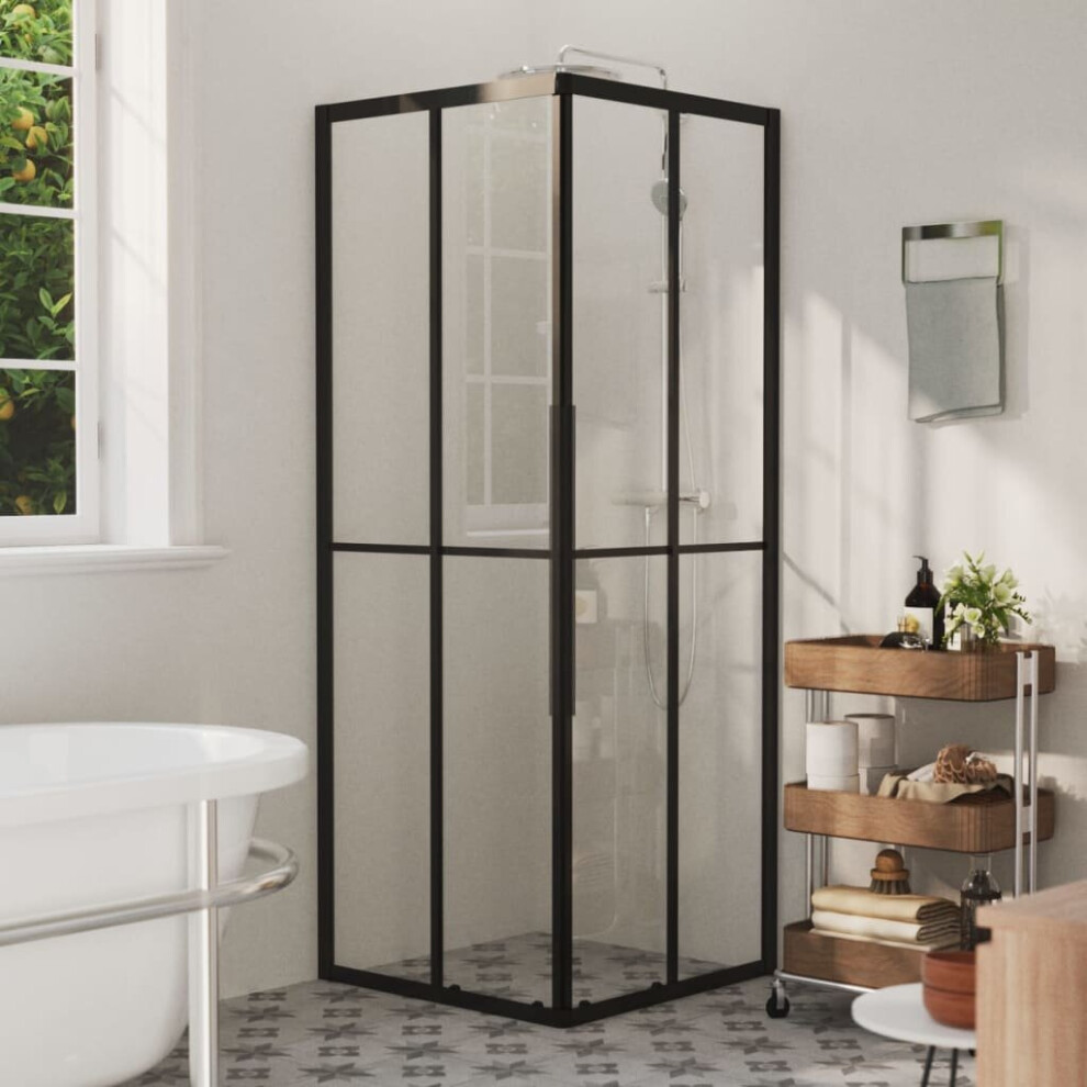 vidaXL Shower Cabin ESG Bathroom Shower Enclosure Cabinet Screen Cabin Cubicle