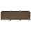 VidaXL vidaXL Raised Bed Garden Planter, Polypropylene, 120x40x38 cm, Brown - Assembly Required (Code 316517) 5