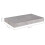 VidaXL vidaXL 2x Floating Wall Shelves Concrete Grey MDF Bookcase Wall Board CD Rack 10
