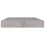 VidaXL vidaXL 2x Floating Wall Shelves Concrete Grey MDF Bookcase Wall Board CD Rack 5