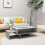 VidaXL vidaXL Coffee Table Concrete Grey Engineered Wood Living Room Couch Sofa Table 1