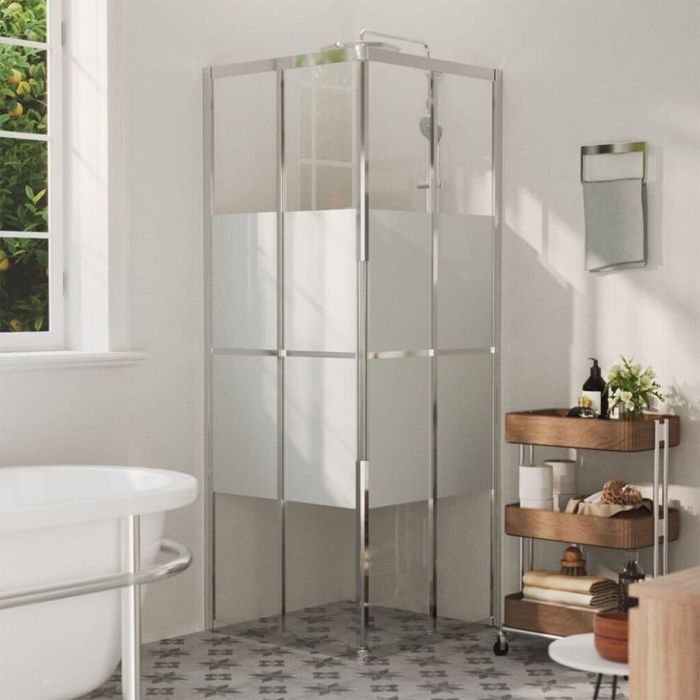 vidaXL Shower Cabin ESG Bathroom Shower Enclosure Cabinet Screen Cabin Cubicle