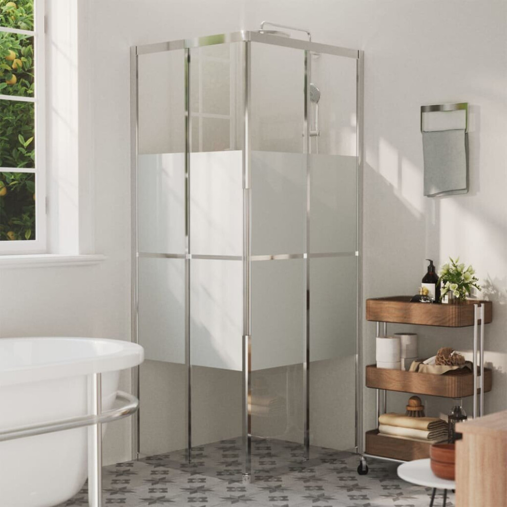 vidaXL Shower Cabin ESG Bathroom Shower Enclosure Cabinet Screen Cabin Cubicle