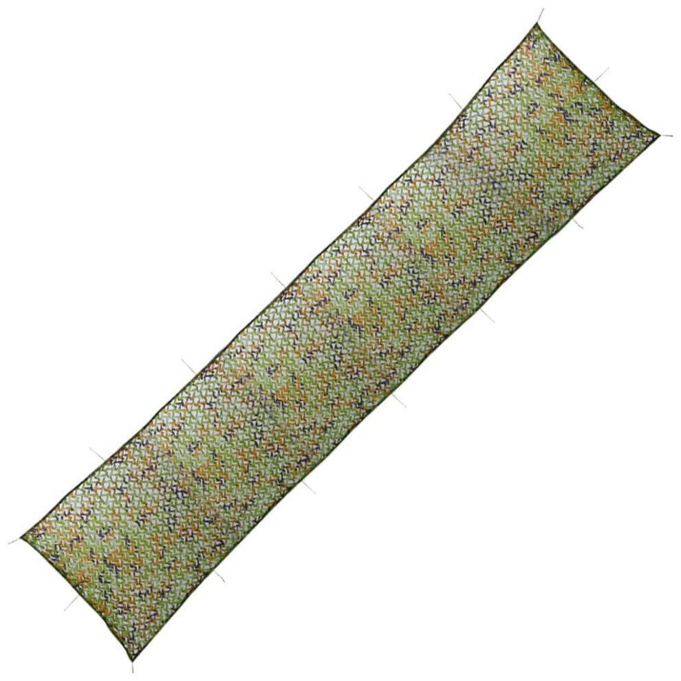 vidaXL Camouflage Net with Storage Bag Green Outdoor Patio Car Camping Net