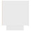 VidaXL vidaXL Bedside Cabinet White Engineered Wood Nightstand Beside Table Unit 7