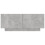 VidaXL vidaXL Bedside Cabinet Concrete Grey Engineered Wood Nightstand Beside Table 5