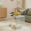 VidaXL vidaXL Side Table Tempered Glass Living Room Corner Unit End Coffee Sofa Table 1