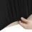 VidaXL vidaXL Stretch Sofahusse 4-Sitzer Schwarz Polyester-Jersey 3